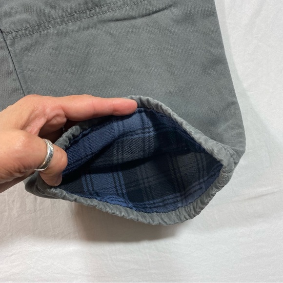 Coleman flannel Lined Straight Pants Gray men’s pants outdoors cold weather 34 - Picture 4 of 9